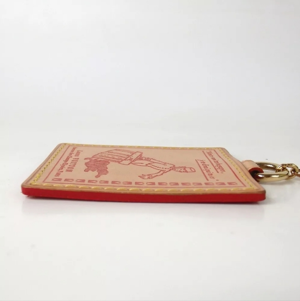 Auth Louis Vuitton Portocle VVN Key Ring Charm - Picture 11 of 13